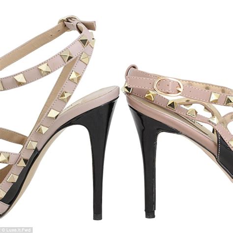 valentino rockstud heels replica uk